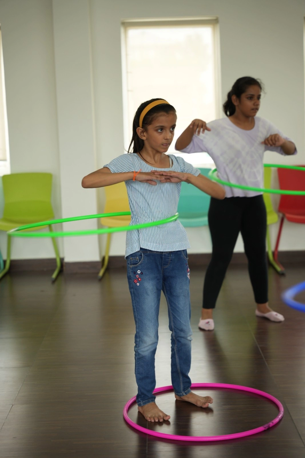 Gymnastic & Hula Hoop, Ribbon photo