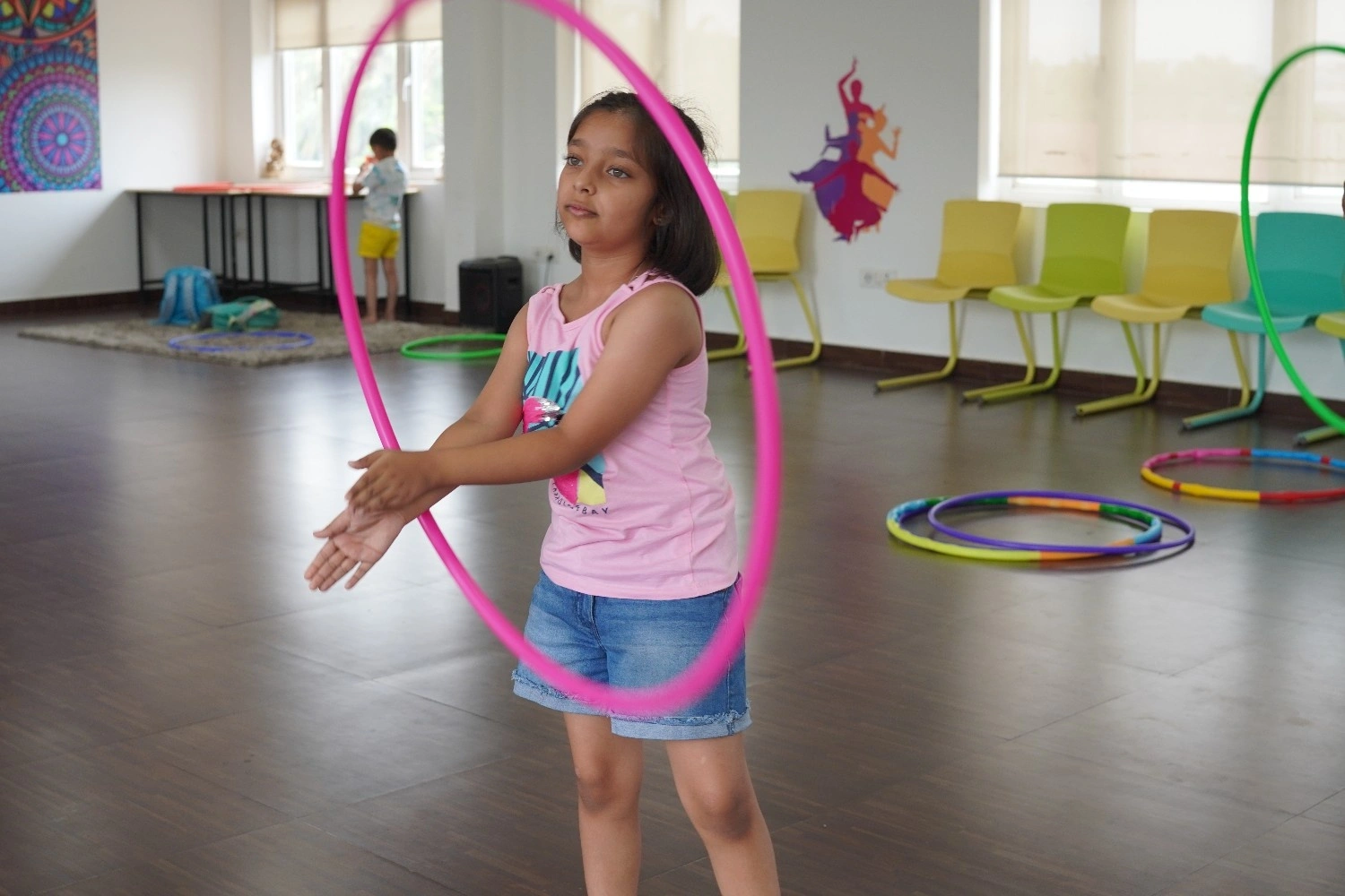 Gymnastic & Hula Hoop, Ribbon photo