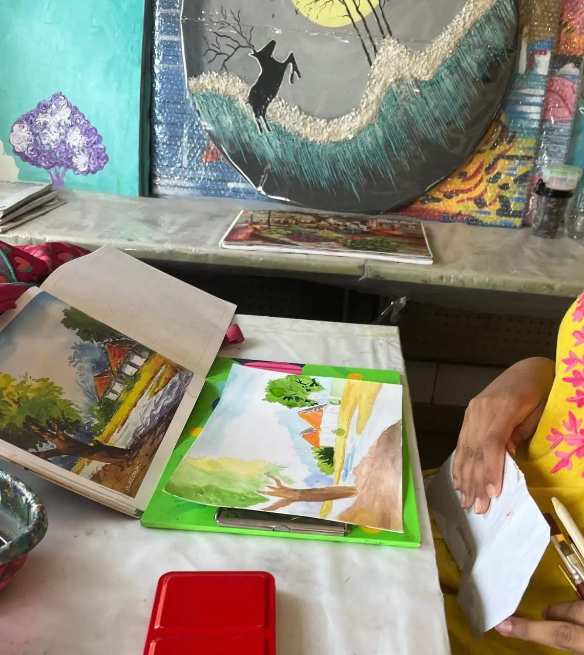 Painting & Sketching photo